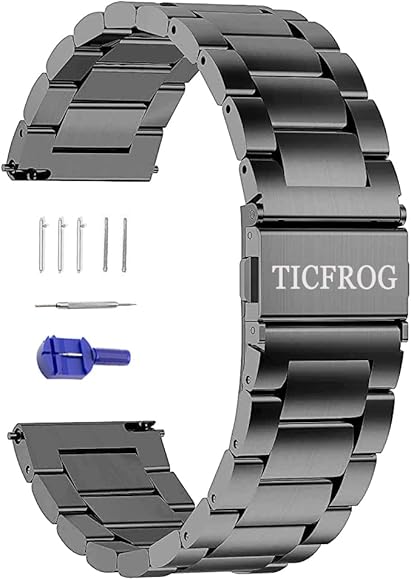 Amazon.co.jp: [TICFROG] 時計バンド ベルト18mm ステンレス スマート